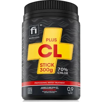 Bazénová chemie Filtrilo CL PLUS STICK, 300g tyčinka chlornanu vápenatého 0,9kg