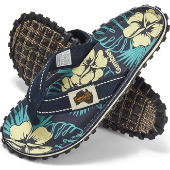 Pánské žabky Gumbies Blue Hibiscus žabky 41