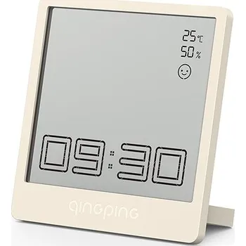 Budík QINGPING Bluetooth Clock - beige