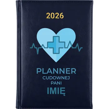 Kalendář Knižkový kalendář 2026 A5 FunnyCase modrý