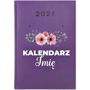 Kalendář Knihový kalendář 2026 A5 fialový