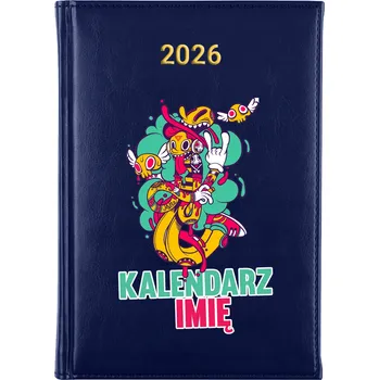 Kalendář Knižní kalendář 2026 A5 modrý