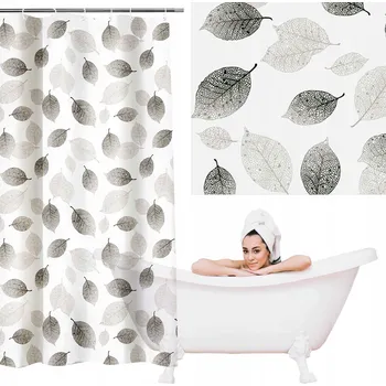 Prostěradlo Textilní sprchový Závěs Sepio 200 x 180 cm