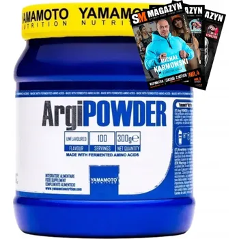 Aminokyselina YAMAMOTO ARGI POWDER 300 G – ČISTÝ L-ARGININ V PRÁŠKU PRO SPORTOVCE