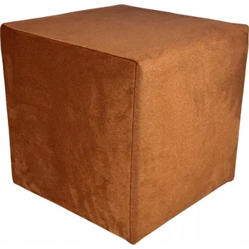 Taburet Taburet čalouněný Max Mebels oranžový