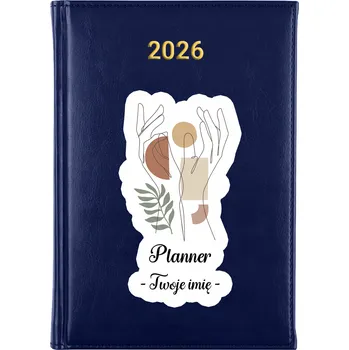 Kalendář Knižní kalendář 2026 A5 modrý