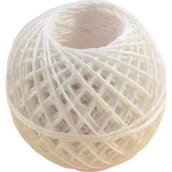 Lněný potravinářský motouz 40 g 1,25 mm x 60 m bílý