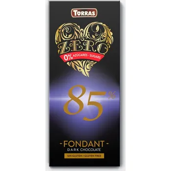 Cukrovinka TORRAS Zero hořká čokoláda 85% 100g