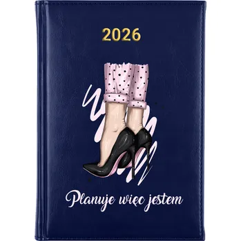 Kalendář Knižní kalendář 2026 A5 modrý