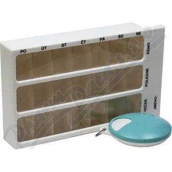 Dávkovač léků Dávkovač léků OBZOR SET 02 bílý + 05 kapesní