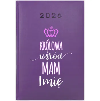 Kalendář Knihový kalendář 2026 A5 fialový