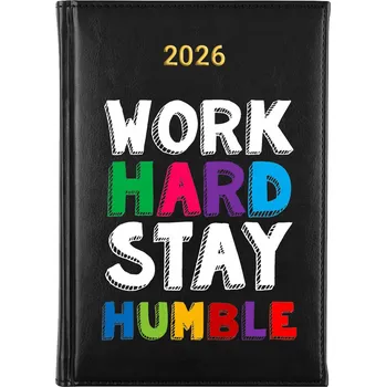 Diář Knižkový kalendář 2026 A5 černý