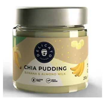 Delicato food Chia pudding - banán 200 g