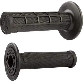 Jednovrstvé rukojeti ODI RUFFIAN H01RFB černá Half-Waffle