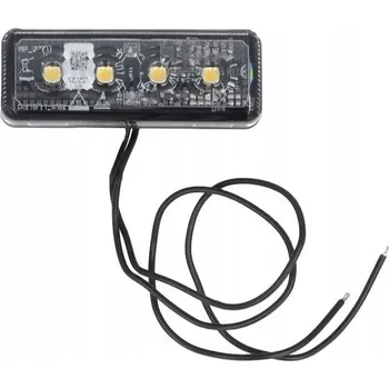 Přídavný světlomet Přední poziční světlo s LED diodami 12/24V S KABELEM 0,2 m bílé