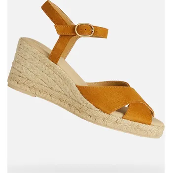 Dámské sandále Dámské sandály GEOX GELSA LOW ŽLUTÁ 40