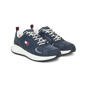 Dámské tenisky Sneakersy Tommy Jeans Tjm Runner Leather EM0EM01621 Tmavomodrá 40
