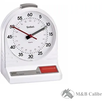 Hodiny Analogové stolní stopky 60 s a 1/100min MESOTRON Hanhart