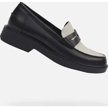 Dámská fitness obuv Dámské mokasíny GEOX SPHERICA EC1 ČERNÁ 38