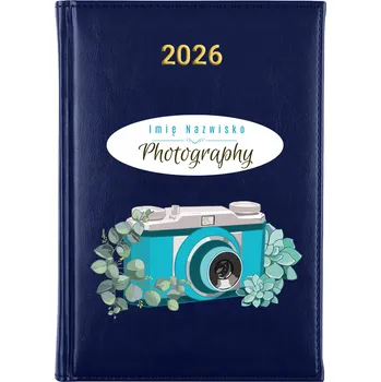 Kalendář Knižní kalendář 2026 A5 modrý