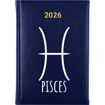 Kalendář Knižní kalendář 2026 A5 modrý