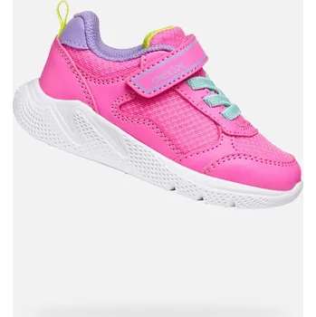 Dívčí tenisky Dívčí boty první kroky GEOX SPRINTYE RŮŽOVÁ RŮŽOVÁ 24