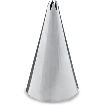 Zdobicí špička – Šestizubá (4 mm)