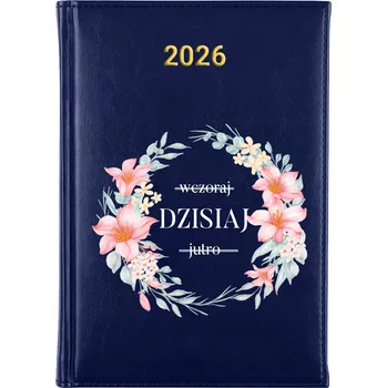 Kalendář Knižní kalendář 2026 A5 modrý