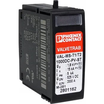 Přepěťová ochrana Phoenix Contact 2801162 přepěťová ochrana, černá