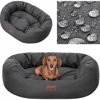 Pelíšek pro psa Doggy pelíšek pro psa šedý 94 cm x 75 cm