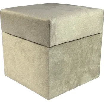 Taburet Taburet čalouněný Max Mebels béžový