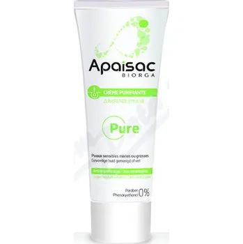 Pleťový krém Apaisac čistící krém na obličej 40ml Biorga