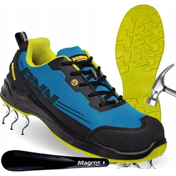 Pracovní obuv Pracovní polobotky Magros Bezpečnostní Polobotky BENNON ARANO S3 ESD SRC NM Low velikost 48