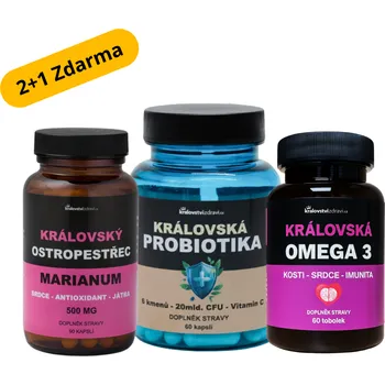 2+1 Mix pro podporu zažívaní, srdce a játra