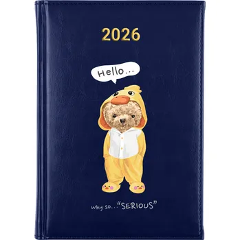 Kalendář Knižní kalendář 2026 A5 modrý