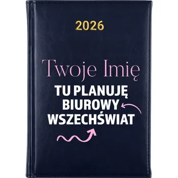 Kalendář Knižkový kalendář 2026 A5 FunnyCase modrý