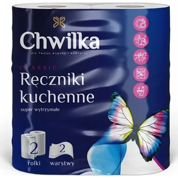 Utěrka Papírové utěrky Chwilka 50 útržků 2 ks