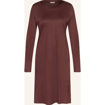 Dámská košile Hanro Dámská Noční Košile Grand Central, tmavě červená, 46