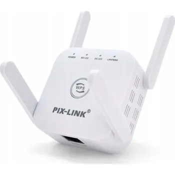 Přístupový bod, Opakovač, Router Smart-Tel REPEATER-pixlink-WHT-ST 802.11n (Wi-Fi 4)