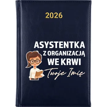 Kalendář Knižkový kalendář 2026 A5 FunnyCase modrý