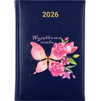 Kalendář Knižní kalendář 2026 A5 modrý