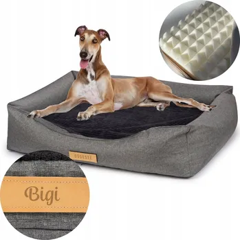 Pelíšek pro psa ORTOPEDICKÝ psí Pelíšek Potah XXL 100x90 S GRAVÍROVÁNÍM JMÉNA PSA