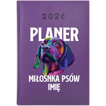 Kalendář Knihový kalendář 2026 A5 fialový