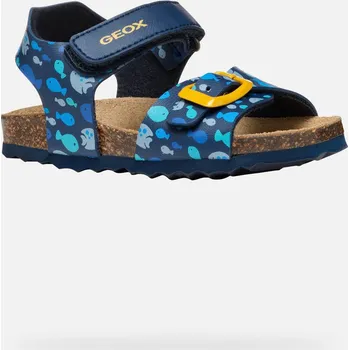 Chlapecké sandály Chlapecké sandály GEOX CHALKI TMAVĚ MODRÁ 21