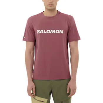 Pánské tričko Salomon Logo SS Tee M LC2676700 - nocturne M
