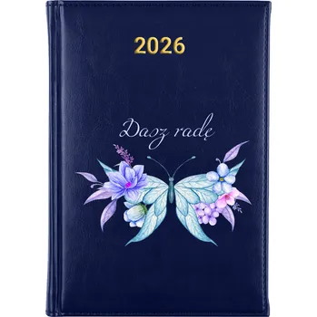 Kalendář Knižní kalendář 2026 A5 modrý