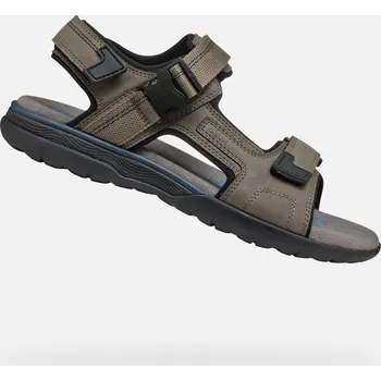 Pánské sandále Pánské sandály GEOX SPHERICA EC5 SVĚTLE ŠEDÁ 43