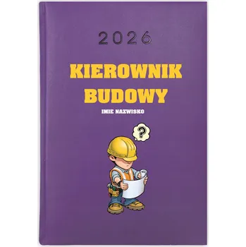 Kalendář Knižní kalendář 2026 A5 FunnyCase fialový