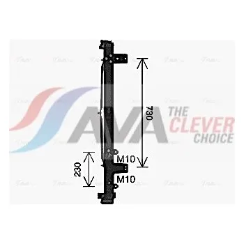 Motor automobilu Chladič vody DAF XF106 10.12- Euro 6 DAF 2125896