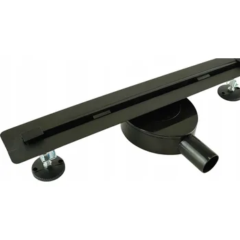 CALDO Lineární odtok Super Slim 70 cm černý matný L01-70BL